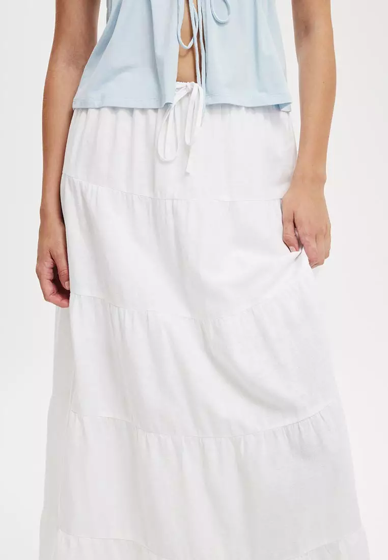 Haven Multi Tiered Maxi Skirt