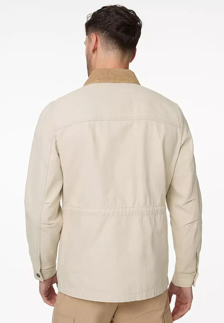 Pure Cotton Utility Jacket
