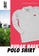 Budak Baek white Budak Baek Logo Long Sleeves Polo Tee - White / Red E0BFBAA17A0103GS_3