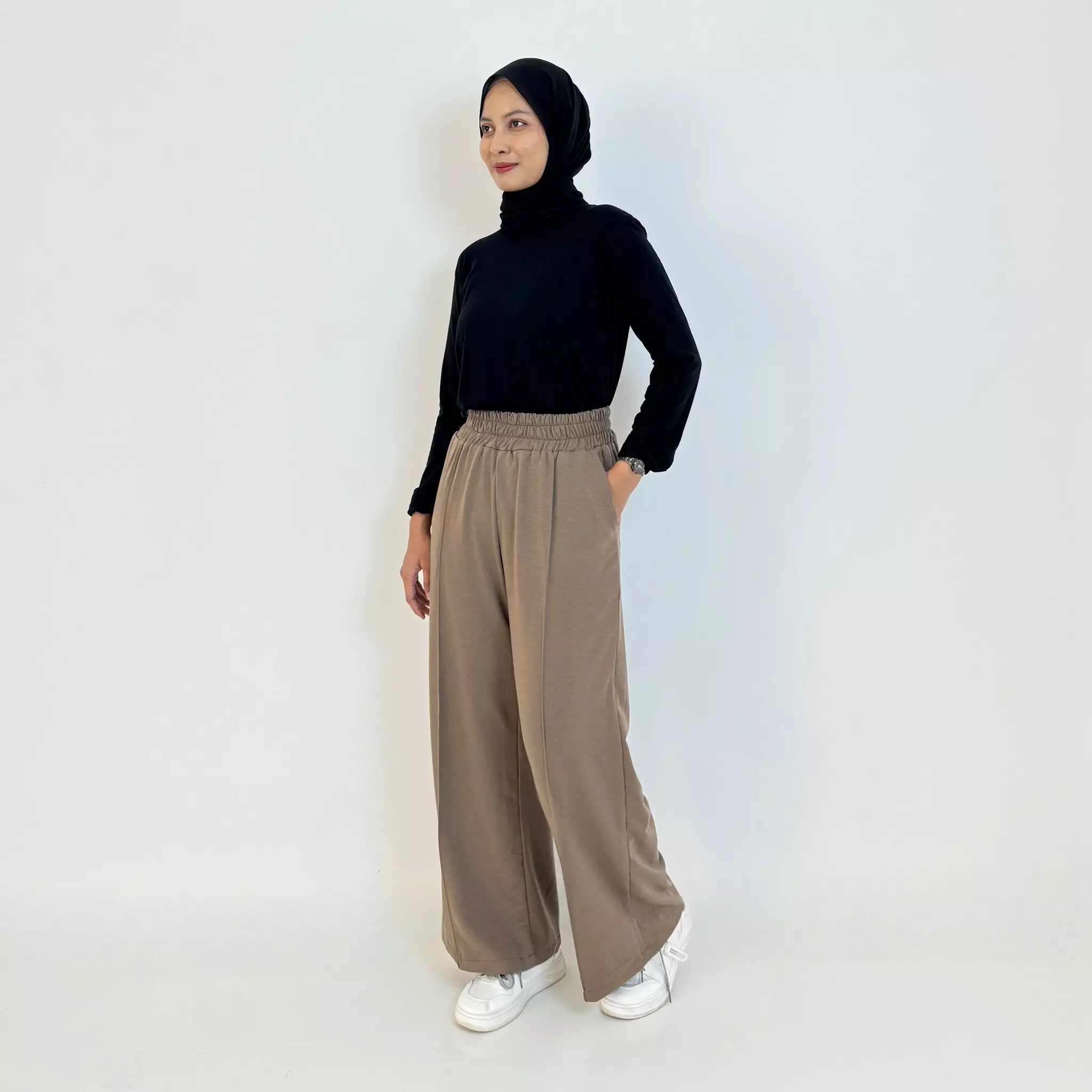 Kulot Panjang Casual BROWN