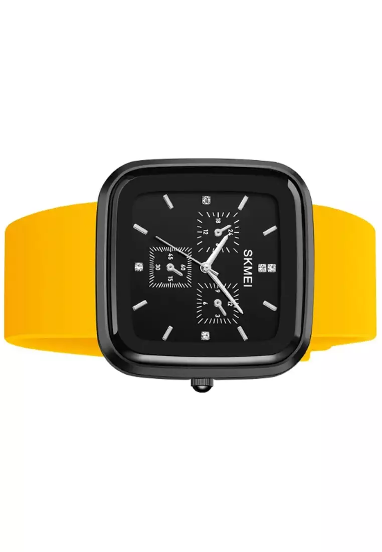 Jam Tangan Analog Pria Waterproof Strap Tali Material Silicone GN67 ORIGINAL