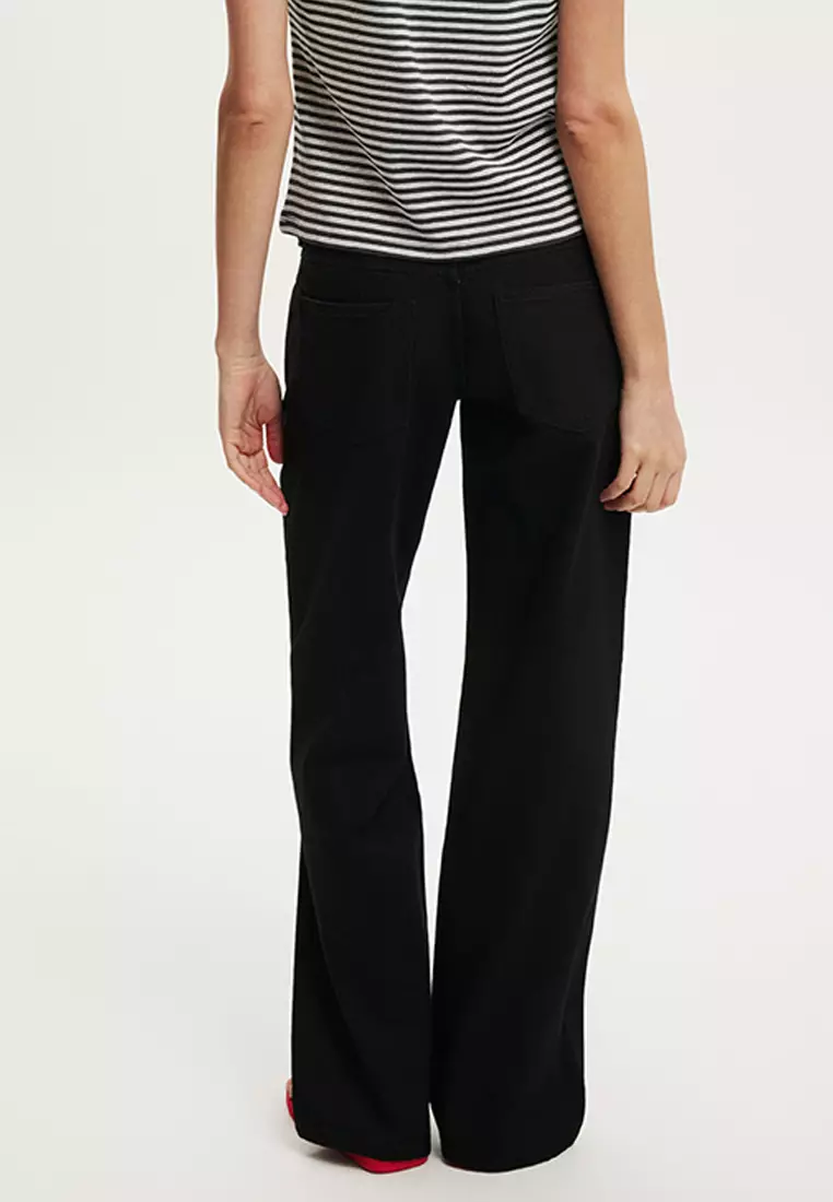 Low Rise Straight Jeans