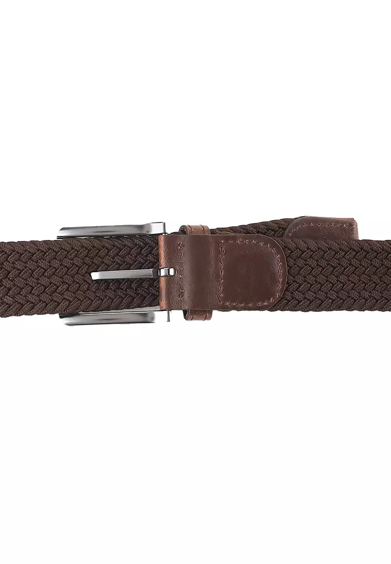 Lingga Casual Belt Dark Brw