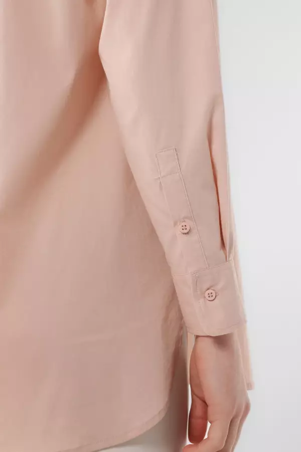 MINIMAL - Alissa - Kemeja Basic Regular Fit - Pink Colour Pink