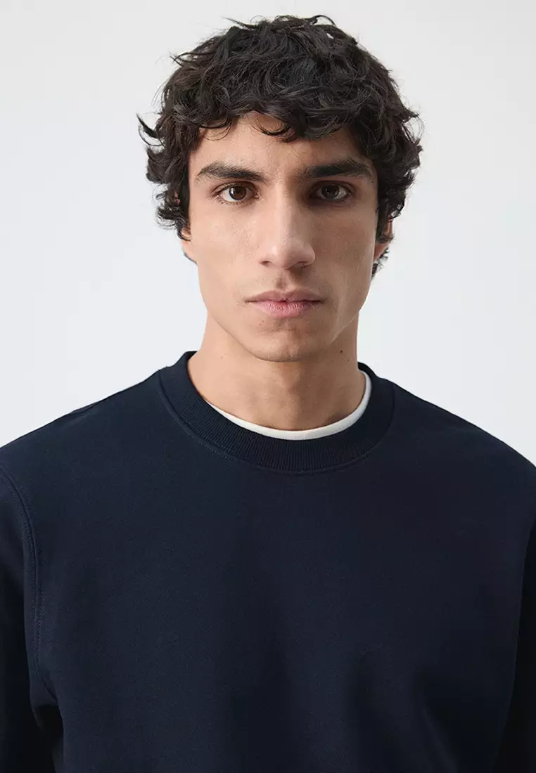 100% Cotton Regular-Fit Sweatshirt