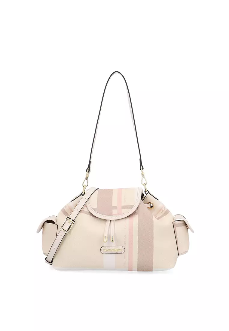Buy Carlo Rino Matrix Series Cargo Bag S - Beige 2026 Online | ZALORA
