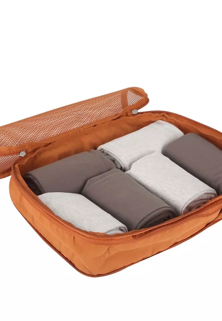 Crossing Waterproof Ripstop Nylon Compression Packing Cube M - Brick