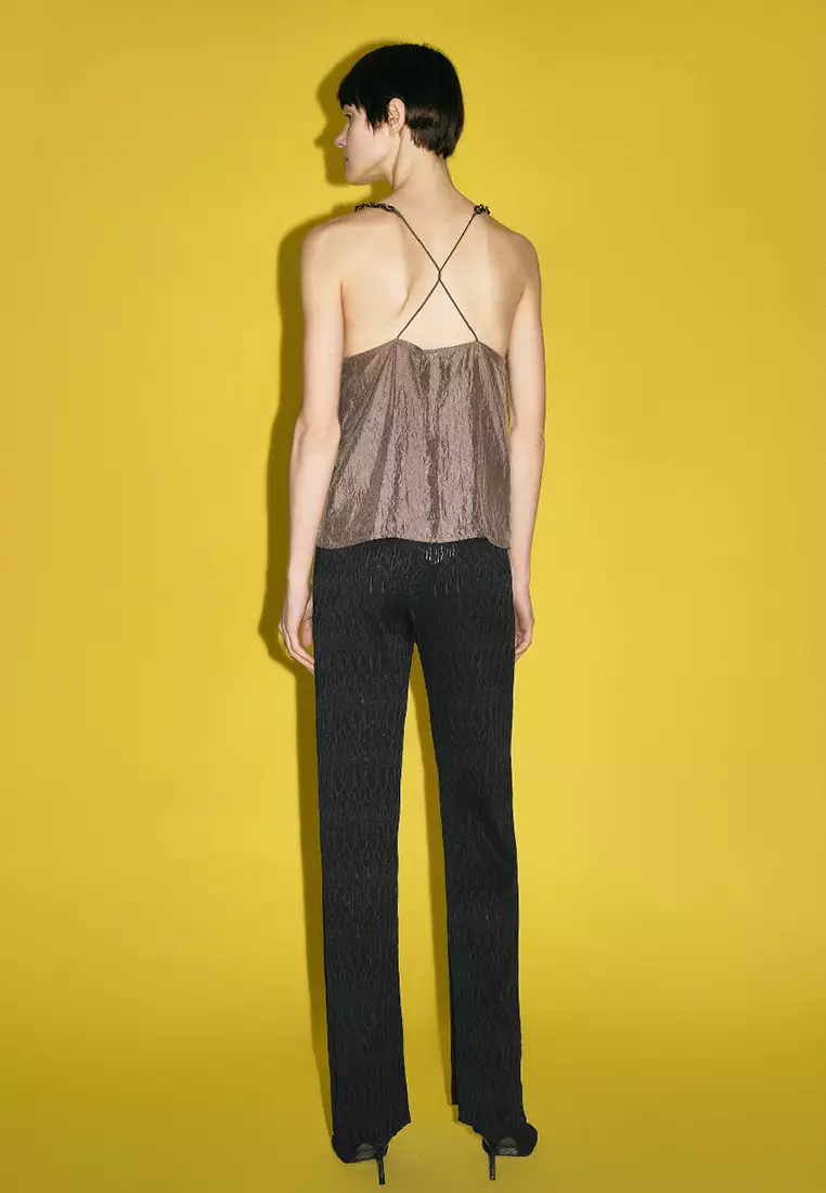 Chain Strap Cami Top