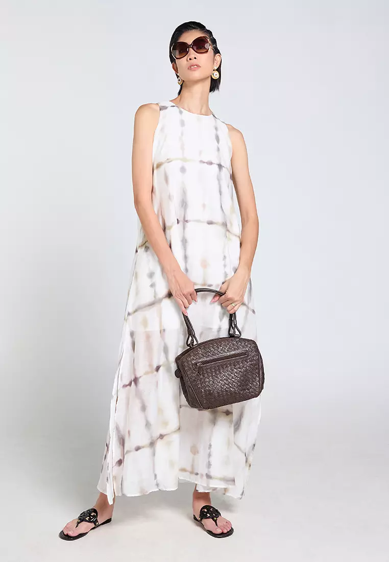 Floral Maxi Linen Dress