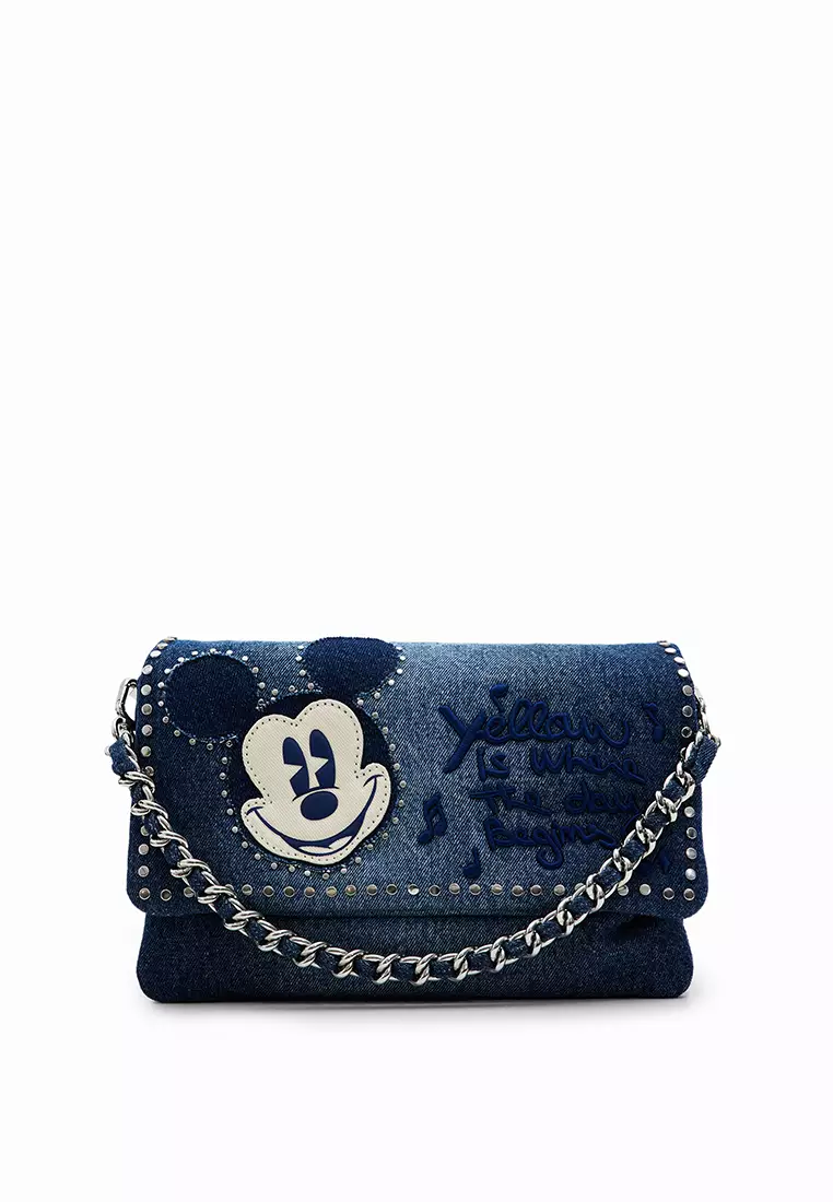 Denim crossbody handbags deals