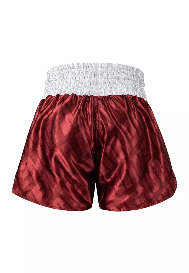 Venum Contender XT Muay Thai Shorts – Cherry Red/White