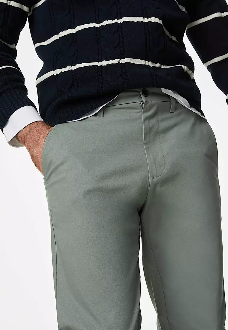 Regular Fit Stretch Chinos