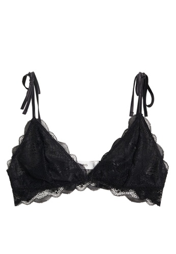 Buy Mango Lace Bralette Top 2020 Online Zalora Philippines