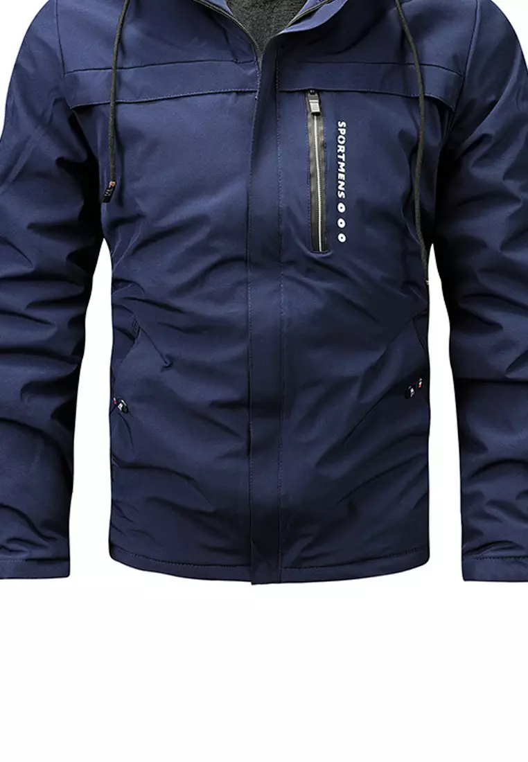 Thick Hooded Technical Jacket RF2017