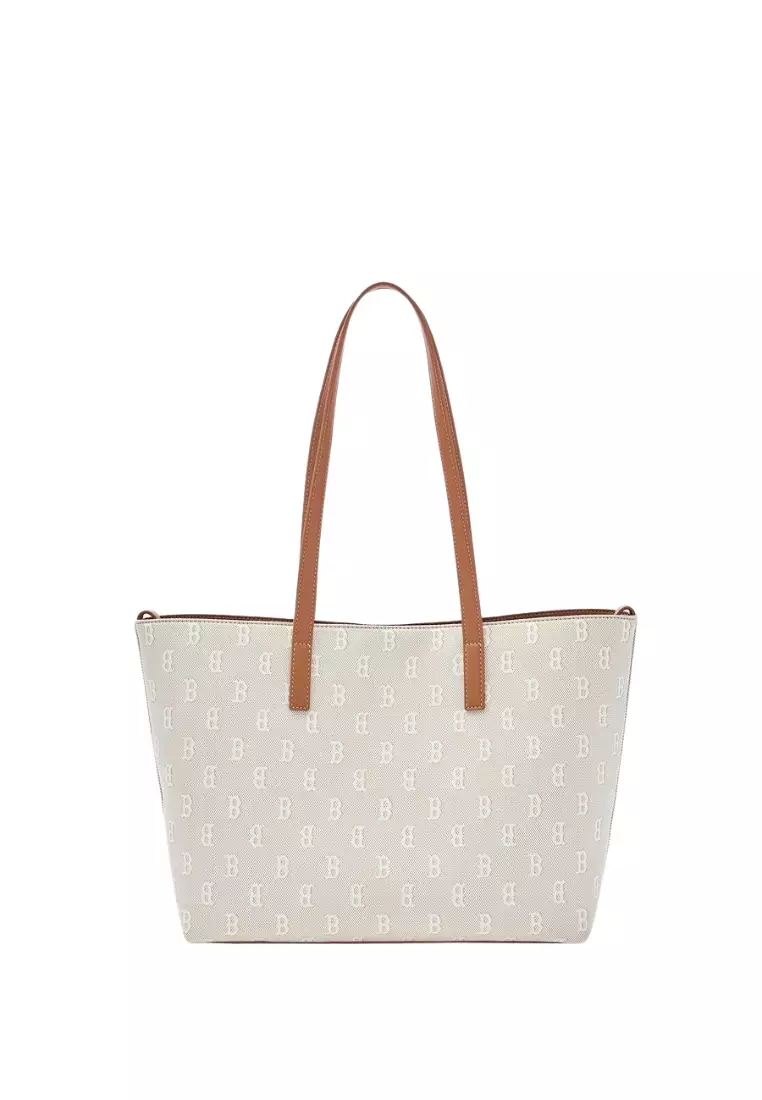 MLB■Classic Monogram Jacquard Shopper Bag ■送料込 MLB KOREA】Classic Monogram Jacquard Shopper Bag□送料込