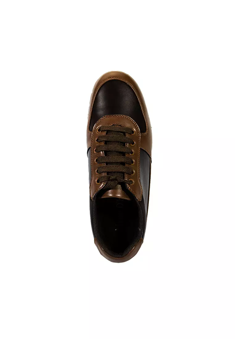 Men's Casual Sneakers Shoes MX 25403 Dark Brown C59