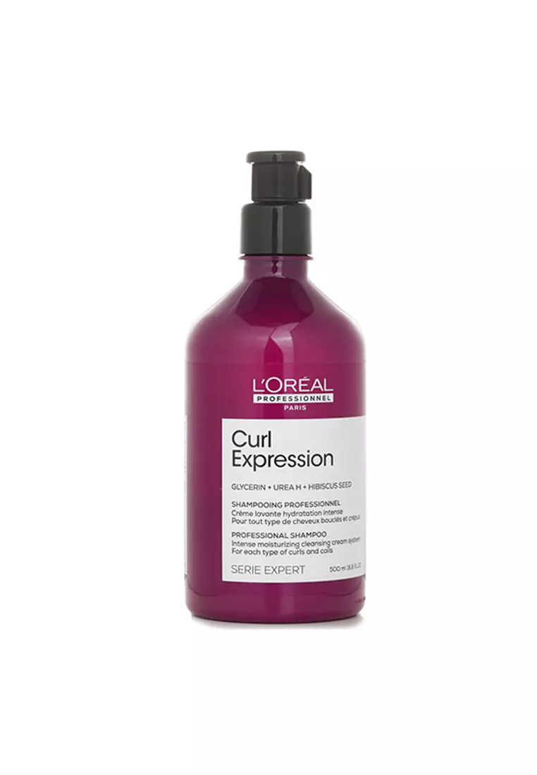 L'ORÉAL - Serie Expert Curl Expression 甘油+尿素 H+芙蓉籽專業捲髮洗髮露 500ml