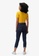 JUST G yellow Teens Cropped Raglan Shirt 038DCAA6126FF1GS_2