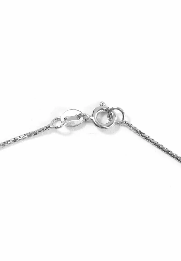 Kalung Liontin Oval Aksesoris Wanita Design Elegant - 60