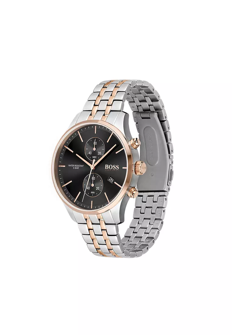 Mens hugo boss grand prix chronograph watch sale