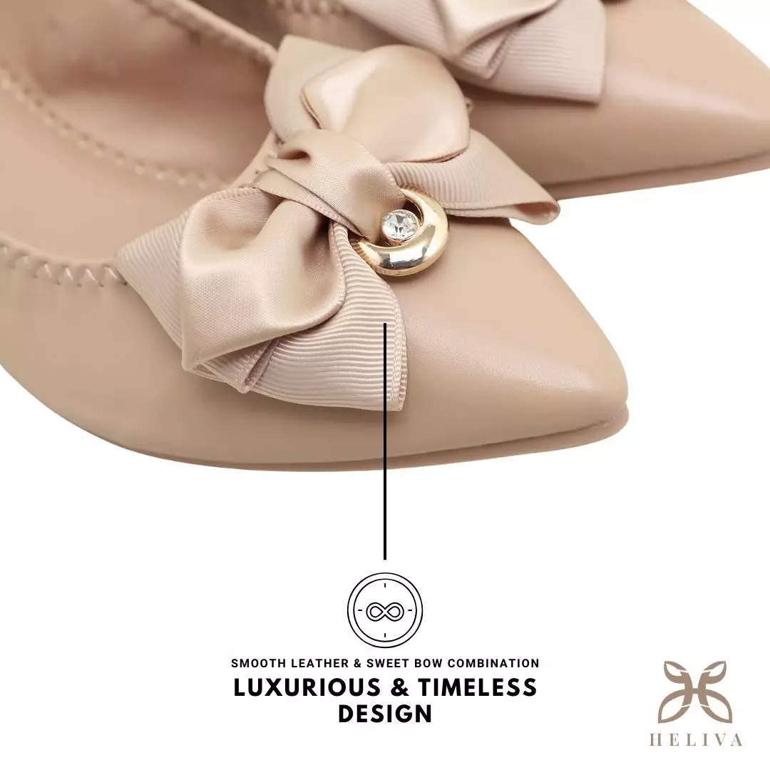 Heliva Natalie Flat Shoes Bow Foldable