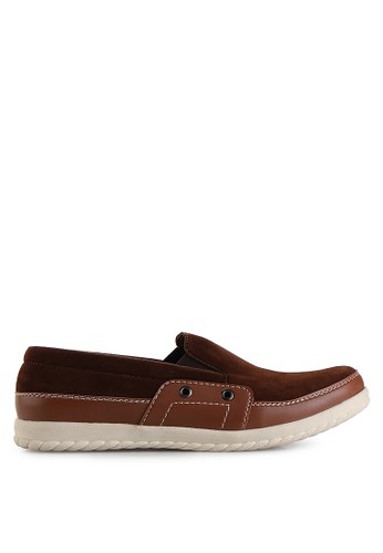 Loafers, Moccasins & Boat Shoes Shoes 13205 Coklat Suede