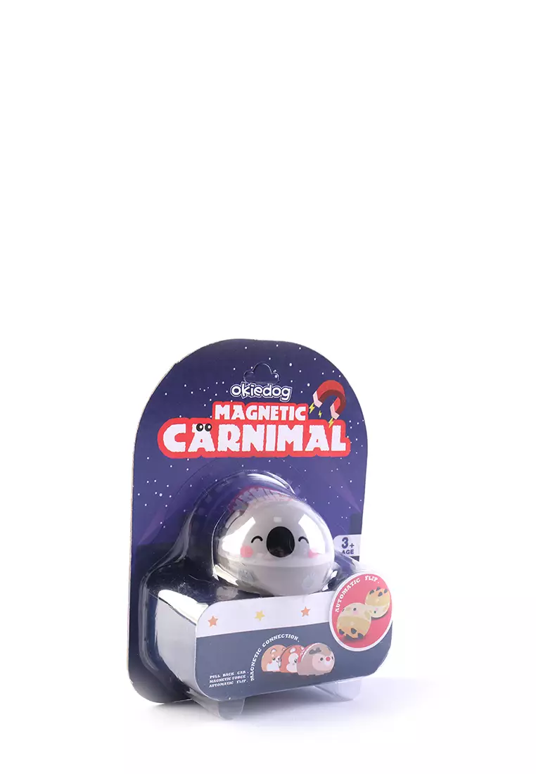 Okiedog Magnetic Carnimal Koala - Mobil mainan magnet anak