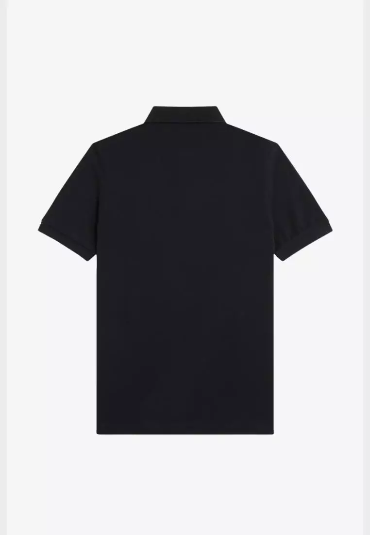 Fred Perry M6000 The Fred Perry Shirt (Black / Dark Caramel)