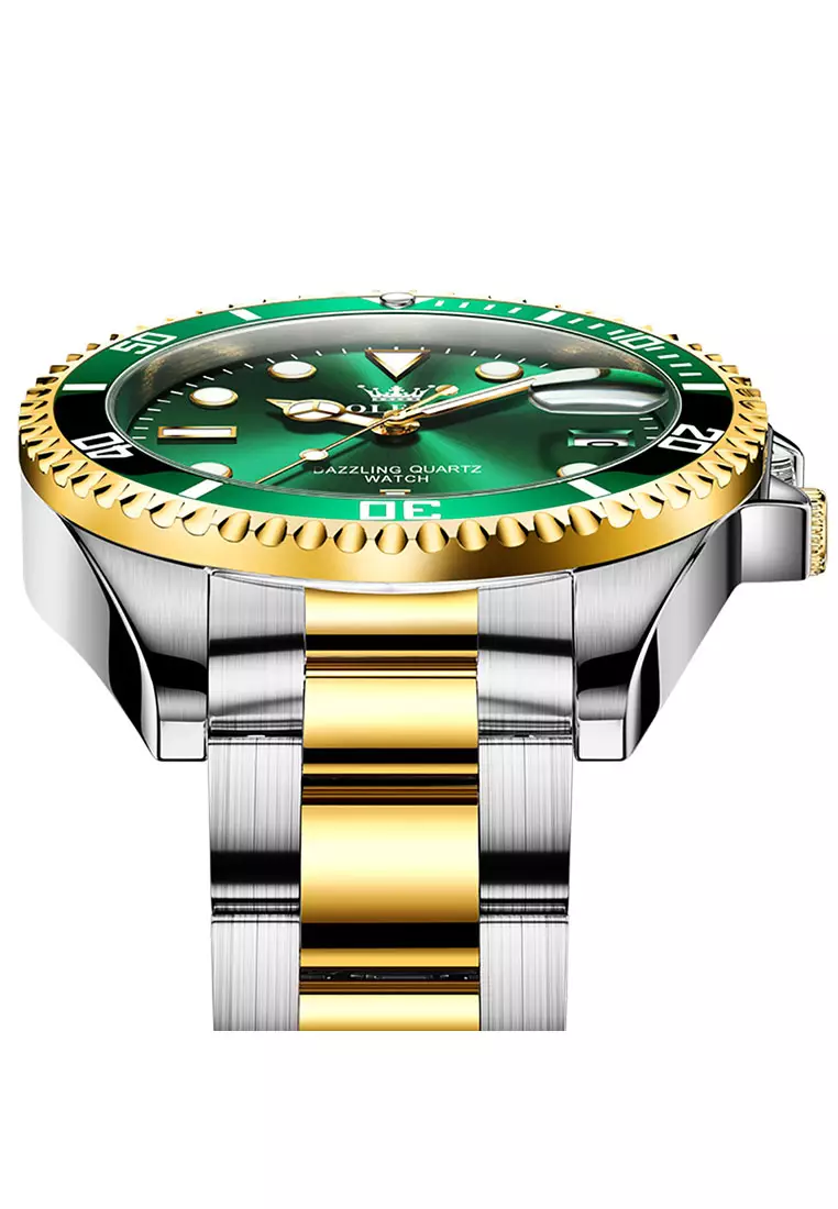 欧利时Runvivors男士钢带腕表