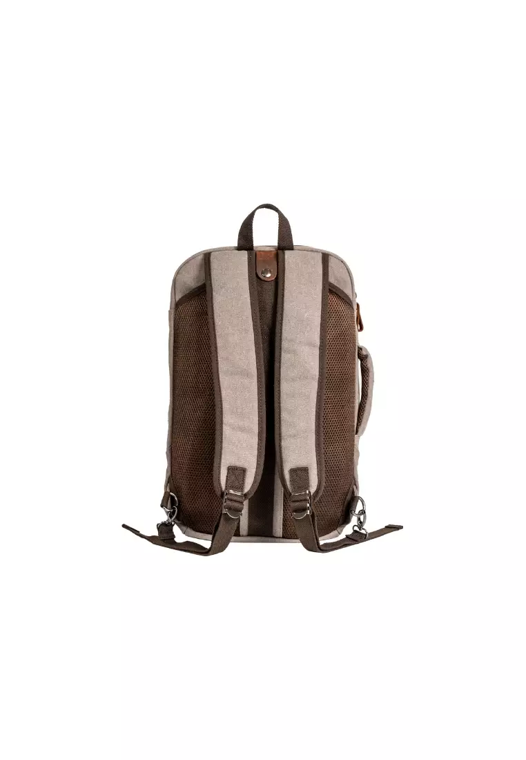 Unisex Canvas Multifunction Backpack Sling Duffel Bag BAD 40808