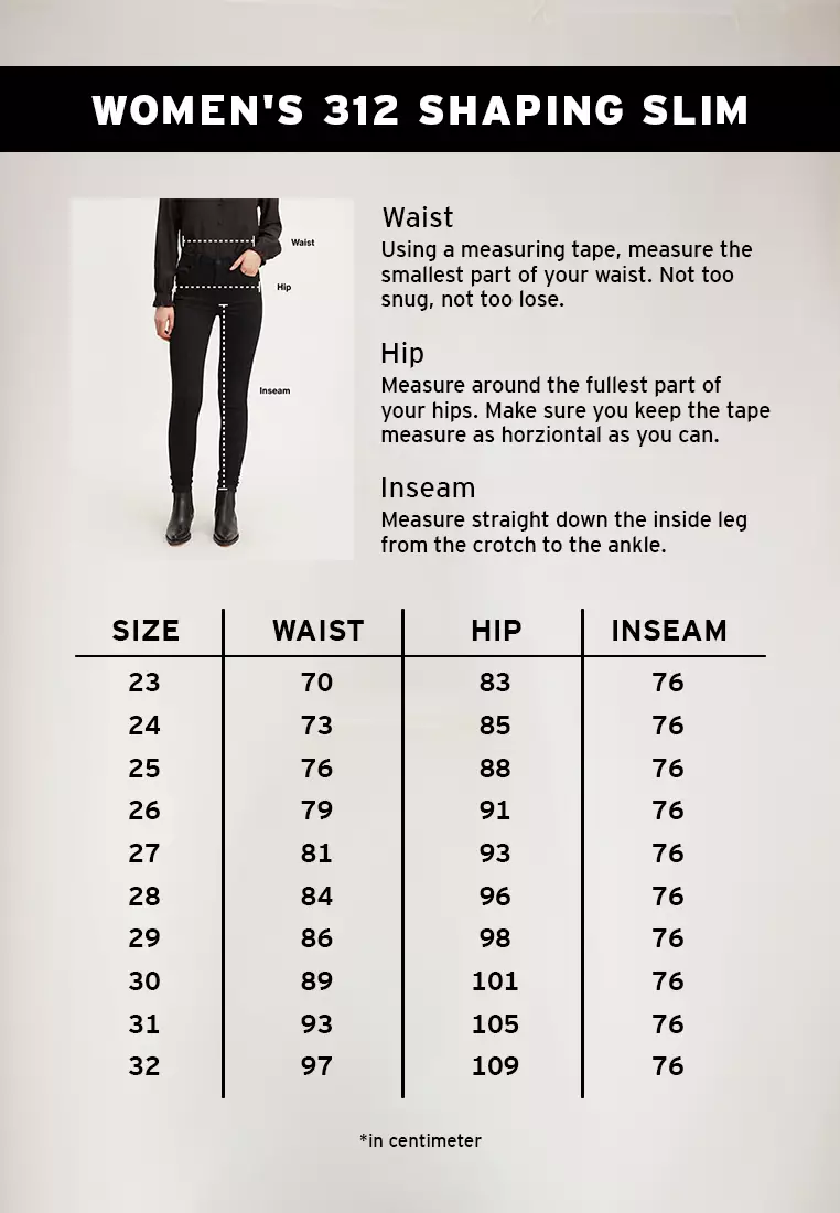 Levi's® Women's 312 Shaping Slim Jeans (19627-0145)