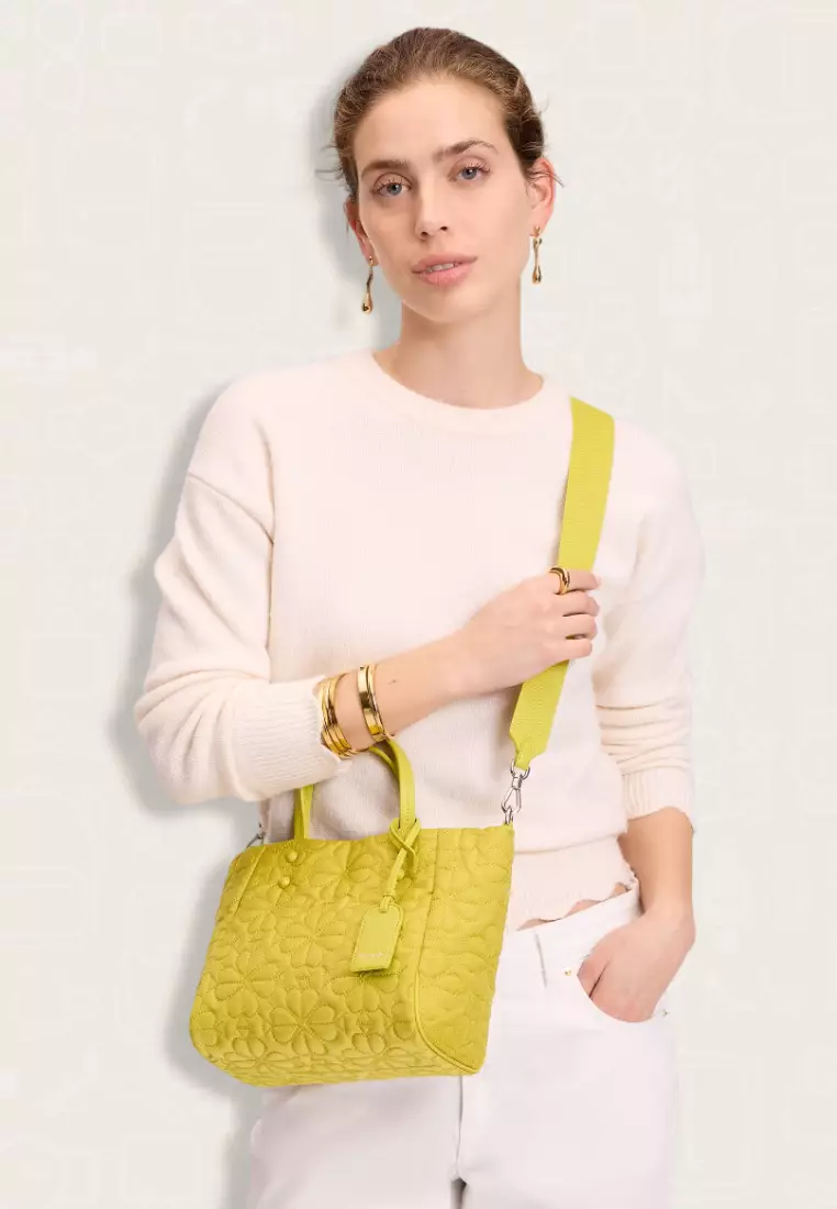 Kate Spade Tilly Quilted Small Tote Bag Olivine