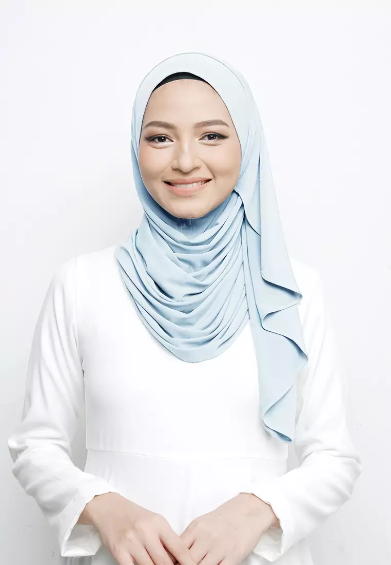HIJAB INSTAN NAYA - LIGHT BLUE