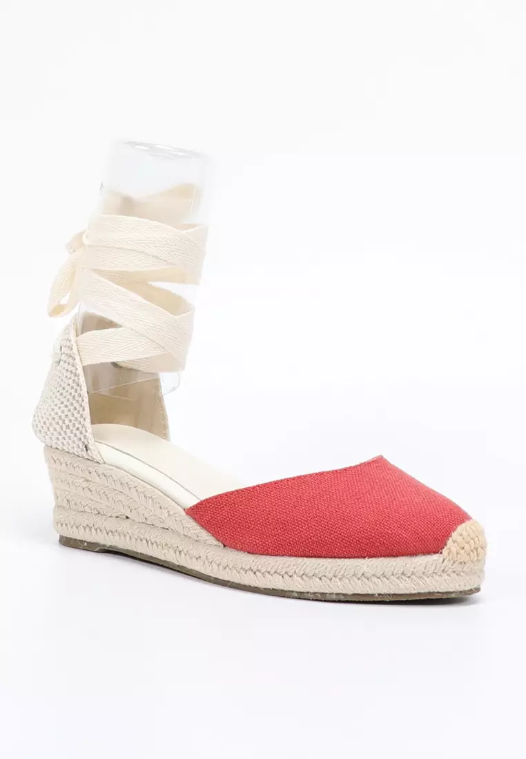 5CM Ankle Strap Wedge Sandals HB103