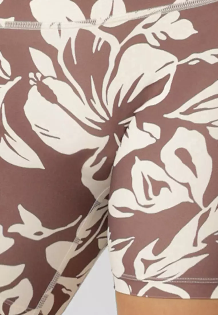 Hibiscus Hi-fold No Ride Bike Shorts