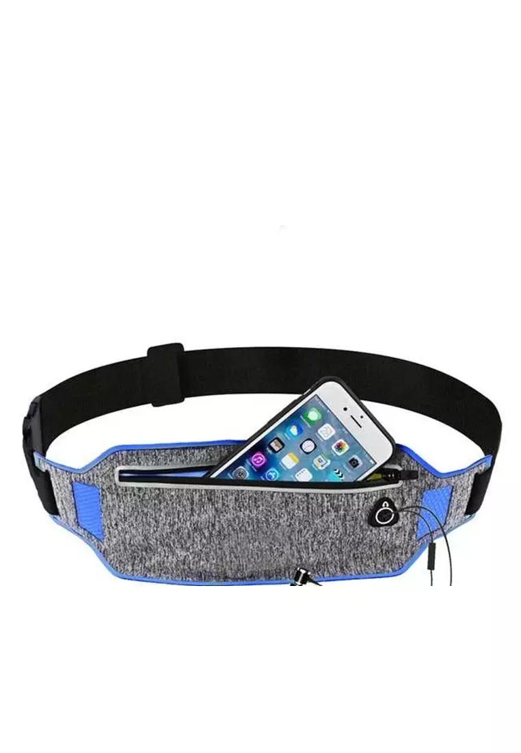 Tas Pinggang Running Waist Bag Multifungsi Material Lycra Fabric ORIGINAL