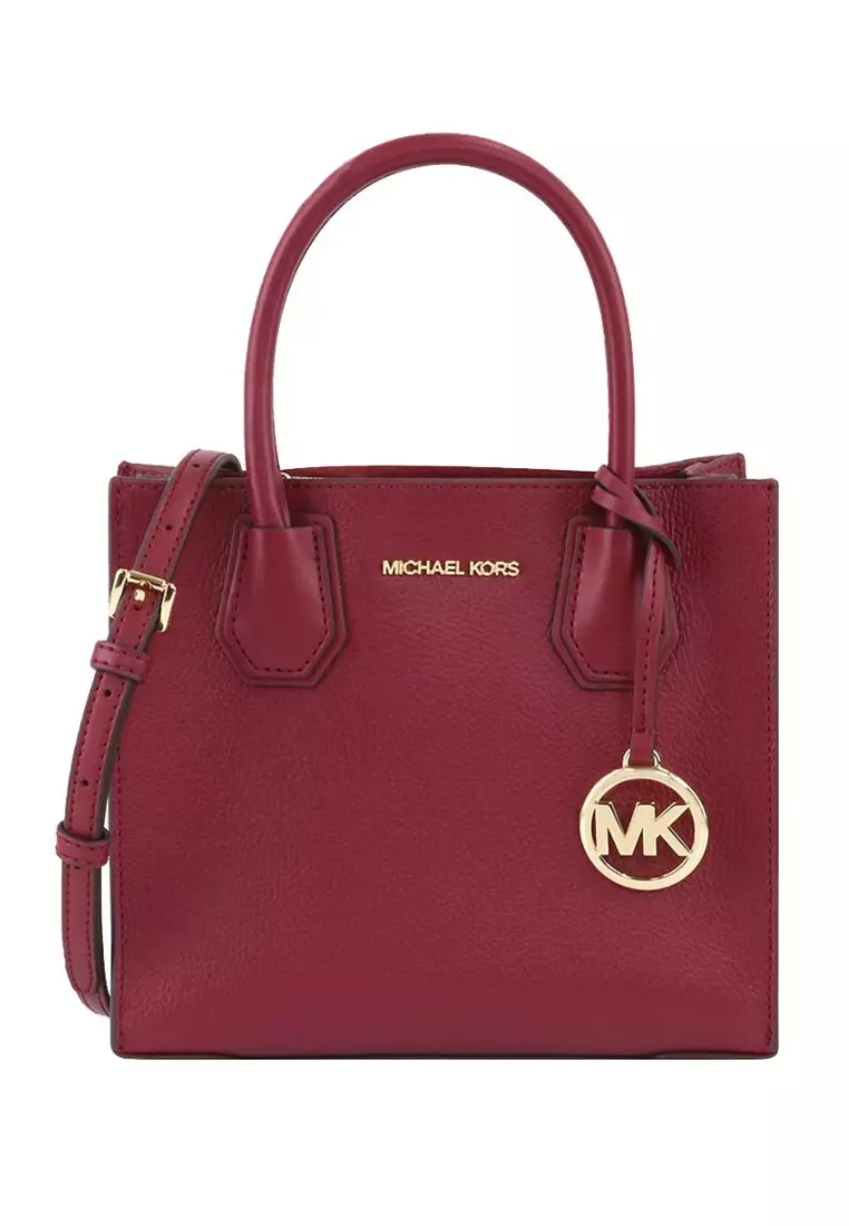 Burgundy Michael Kors Mercer Bags Buy Michael Kors Mercer Medium
