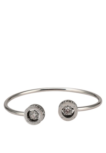 GUESS silver Solitaire Flexi Bangle 4814CAC7CE8960GS_1