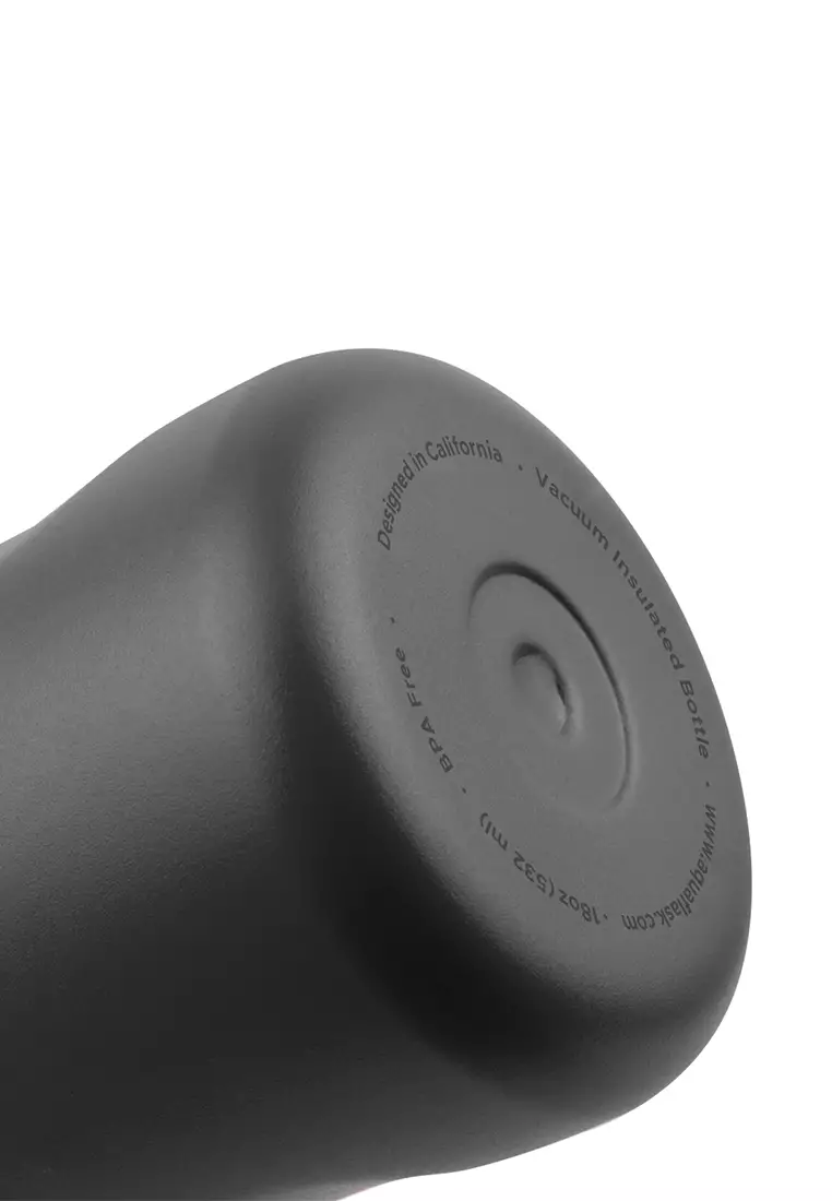 18oz Stone Gray New Sports Lid Bottle Wide Mouth Vacuum Insulated Stainless Steel Drinking Water Bottle