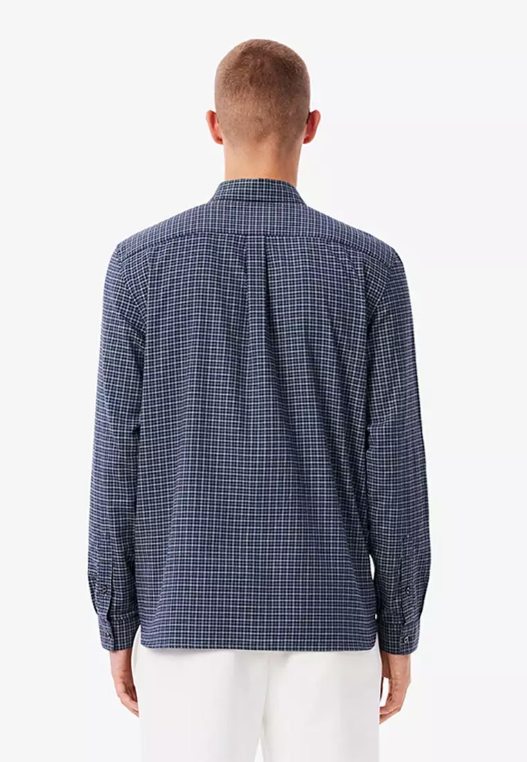 Regular Fit Plaid Flannel Shirt