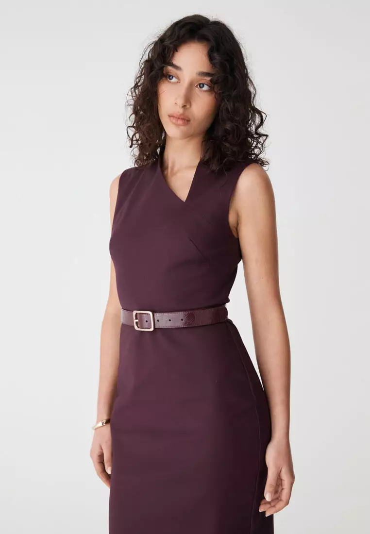 Fiona Asymmetric Pencil Dress