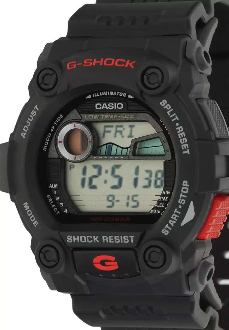Jual G SHOCK G shock Men G 7900 1DR Black Red Original 2024