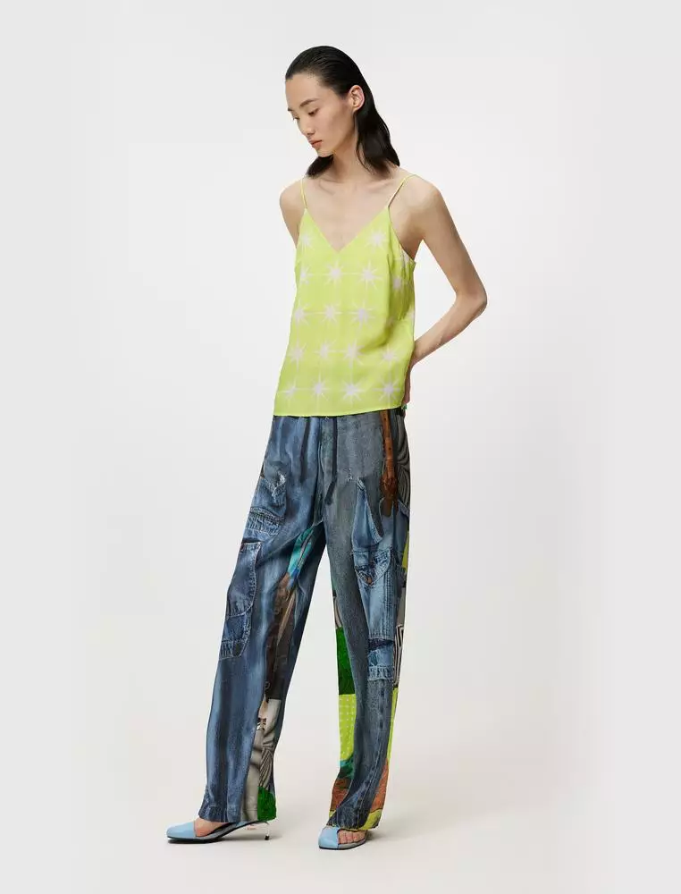 JNBY Women's Star Print Strapless Vest