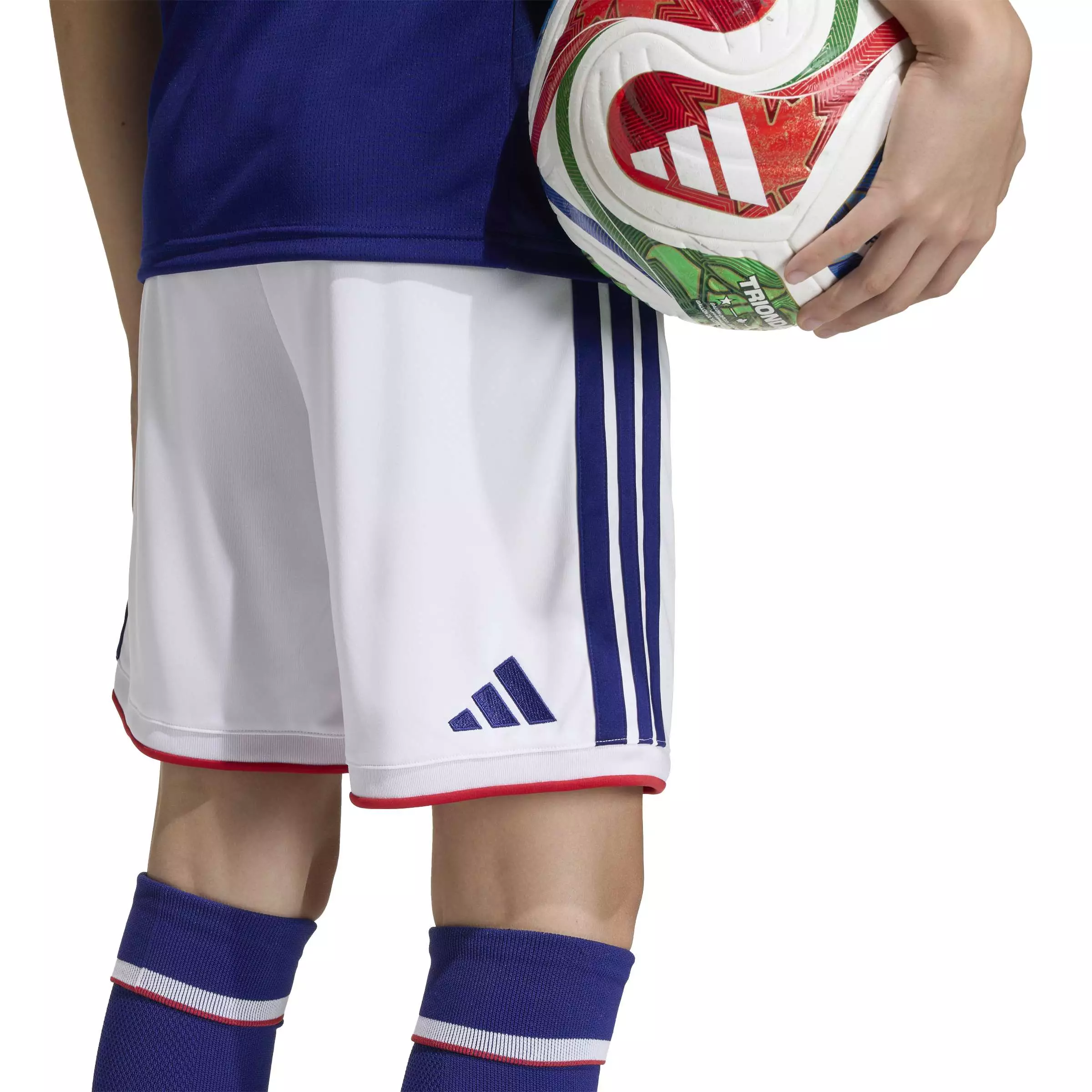 ADIDAS Japan JFA 26/27 Home Shorts JZ9691 - Celana Pendek Anak (Putih)
