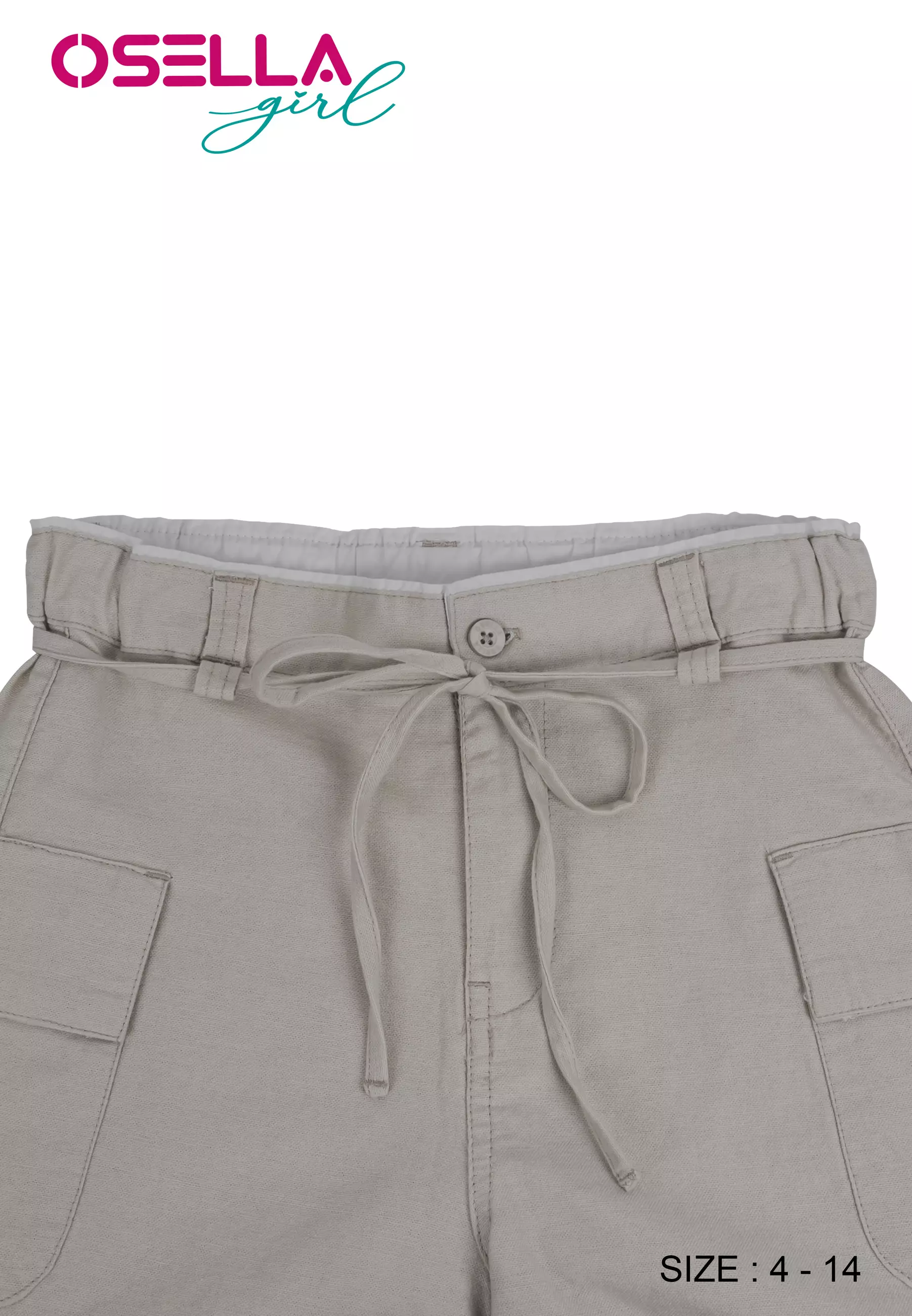[NEW] Osella Kids Eleanor Cargo Short Pants 238640048 | Celana Pendek Kargo Anak Perempuan