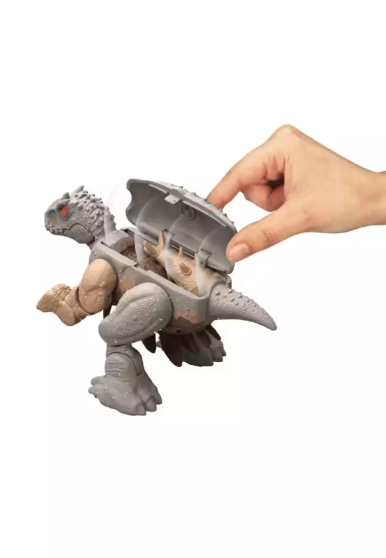 Jurassic World Kentrosaurus To Indominus Rex Dinosaur Transforming Toy, Double Danger