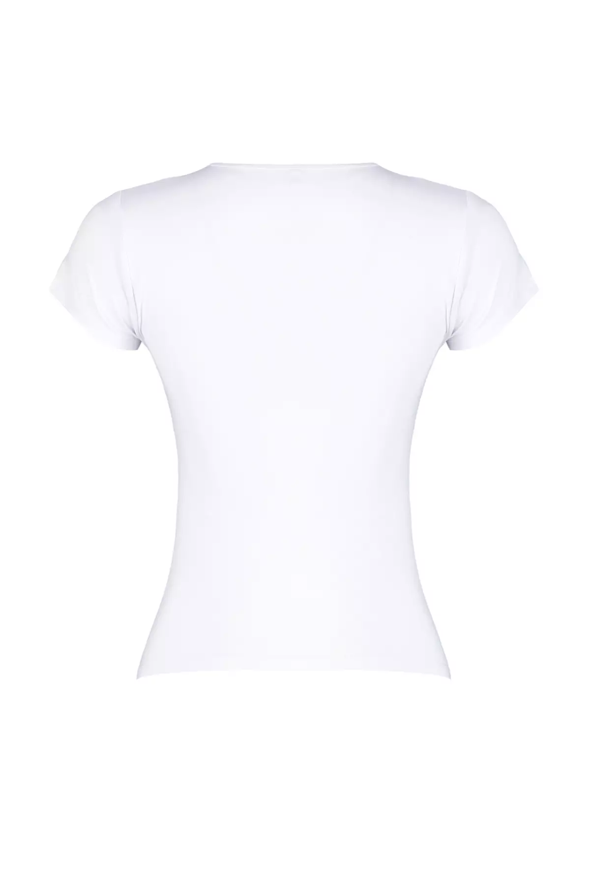 Fitted Round Neck T-Shirt