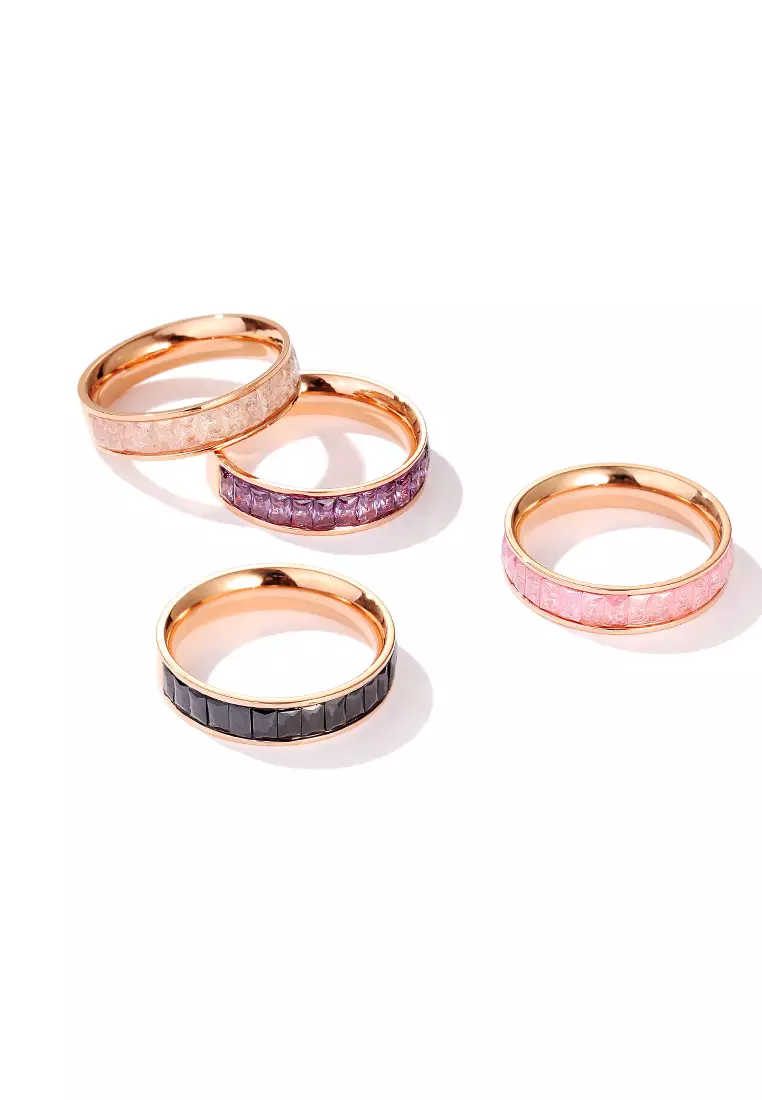 CELOVIS - Georgia Zirconia Ring Jewellery Set