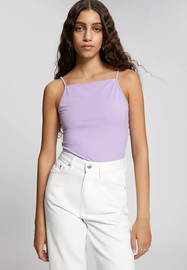 90s Square Neck Vest Top