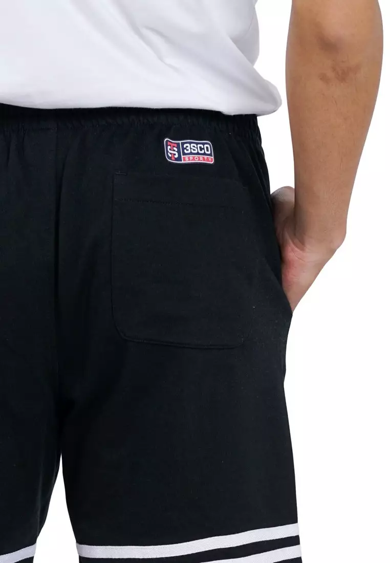 3Second Men's Short Pants Regular Fit Baby Terry Sporty Jinma HP-C030725